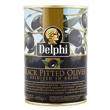 Маслины Delphi без косточек 400 г