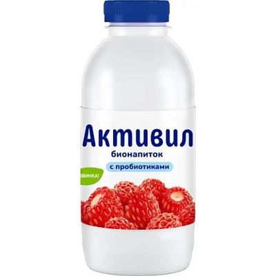 Бионапиток Активил земляника 2% 500 г