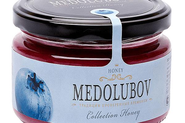  Крем-мед Medolubov с голубикой 250 мл в интернет-магазине продуктов с Преображенского рынка Apeti.ru