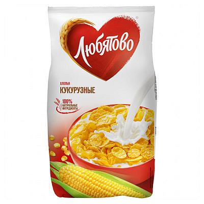 Хлопья кукурузные Любятово 300 г в Apeti.ru Хлопья кукурузные Любятово 300 г в интернет-магазине свежих фермерских продуктов Apeti.ru
