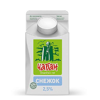 Снежок Чабан 2,5% 450 г БЗМЖ