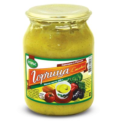 Горчица "Егорье" столовая 250 г