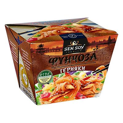  Вермишель фунчоза  Sen Soy под японским соусом терияки 125 г в интернет-магазине свежих фермерских продуктов Apeti.ru
