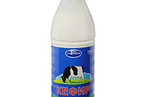  Кефир Экомилк 2,5 % 930 мл БЗМЖ в интернет-магазине продуктов с Преображенского рынка Apeti.ru