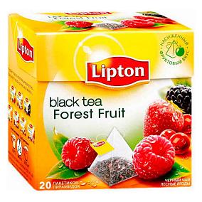  Чай черный Lipton Forest Fruit пирамидки 20 шт в интернет-магазине свежих фермерских продуктов Apeti.ru