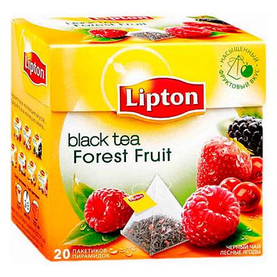 Чай черный Lipton Forest Fruit пирамидки 20 шт в Apeti.ru Чай черный Lipton Forest Fruit пирамидки 20 шт в интернет-магазине свежих фермерских продуктов Apeti.ru