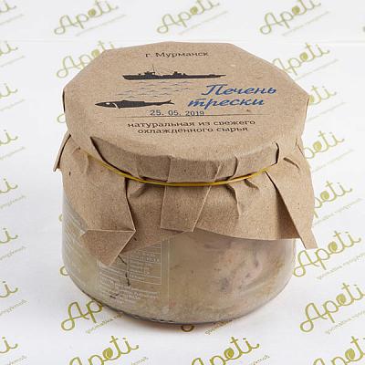 Печень трески Мурманск натуральная из свежего охлажденного сырья 250 г в Apeti.ru Печень трески Мурманск натуральная из свежего охлажденного сырья 250 г в интернет-магазине свежих фермерских продуктов Apeti.ru