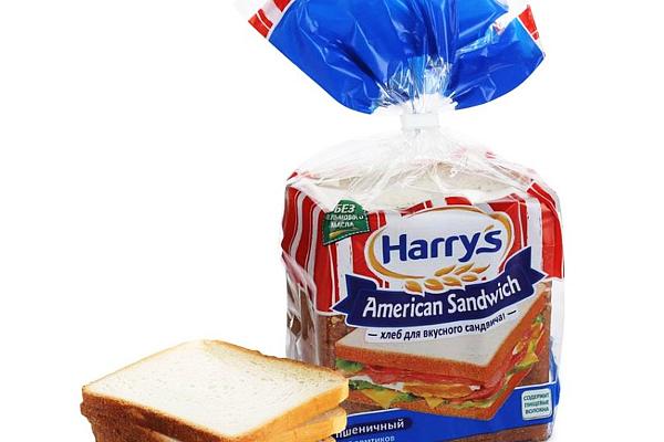  Хлеб нарезной Harry's Пшеничный 470 г в интернет-магазине продуктов с Преображенского рынка Apeti.ru
