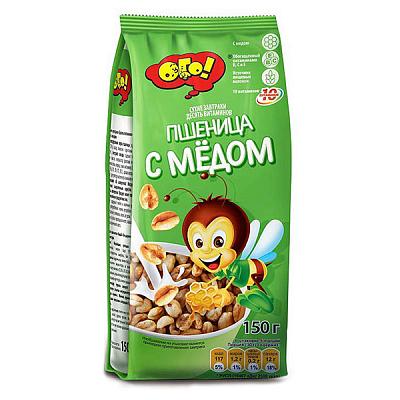  Сухие завтраки ОГО пшеница с медом 150 г в интернет-магазине свежих фермерских продуктов Apeti.ru
