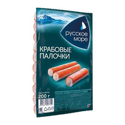 Крабовые палочки Русское море  200 г