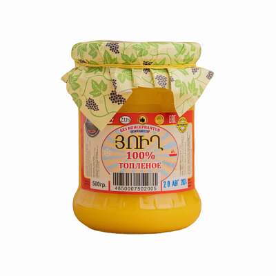  Масло топленое 500 г... в интернет-магазине свежих фермерских продуктов Apeti.ru