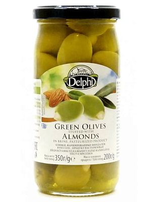 Оливки Delphi с Миндалем 350 г