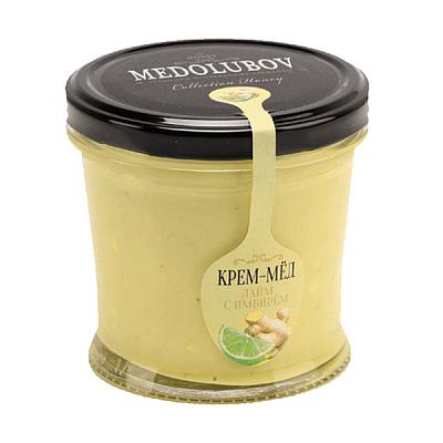  Крем-мед Medolubov лайм с имбирем стакан 250 мл в интернет-магазине свежих фермерских продуктов Apeti.ru