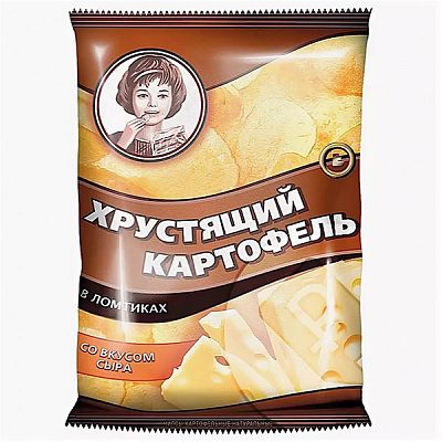 Чипсы Хрустящий картофель со вкусом сыра 160 г