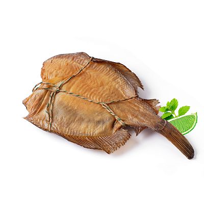 Камбала северная горячего копчения без головы