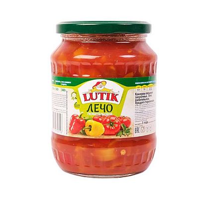 Лечо LUTIK  ст/б 720 мл