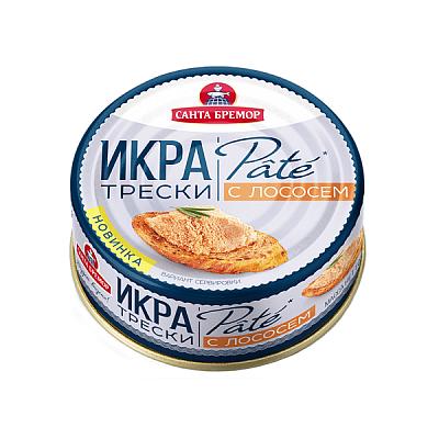  Икра трески с лососем "Пате" деликатесная пастеризованная 90 г в интернет-магазине свежих фермерских продуктов Apeti.ru