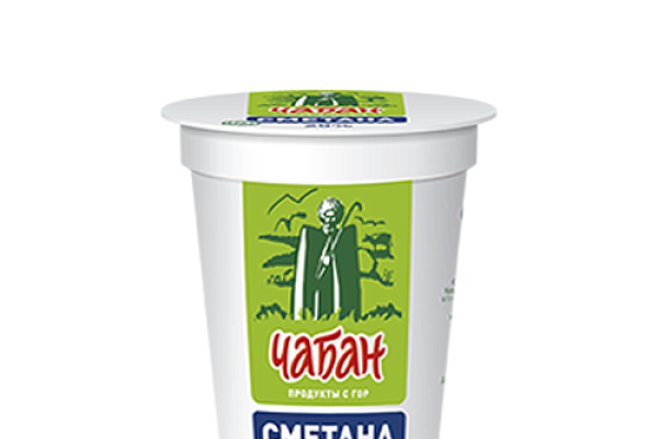  Сметана Чабан 25% 300 г БЗМЖ в интернет-магазине продуктов с Преображенского рынка Apeti.ru