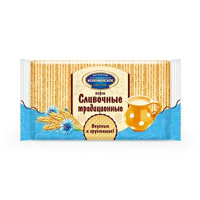  Вафли Коломенское сливочные традиционные 220 г в интернет-магазине свежих фермерских продуктов Apeti.ru