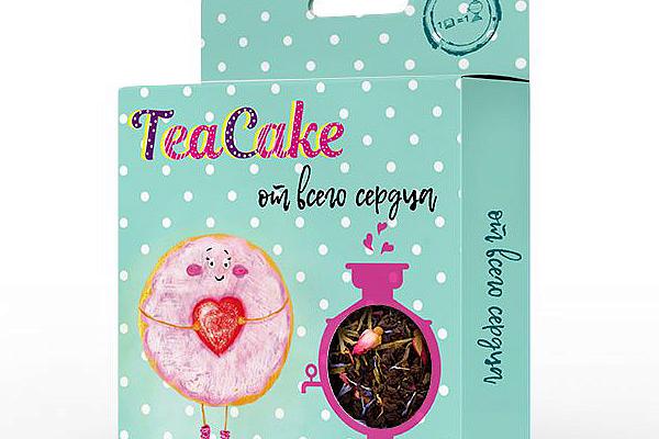  Чай TeaCake от всего сердца 50 г в интернет-магазине продуктов с Преображенского рынка Apeti.ru