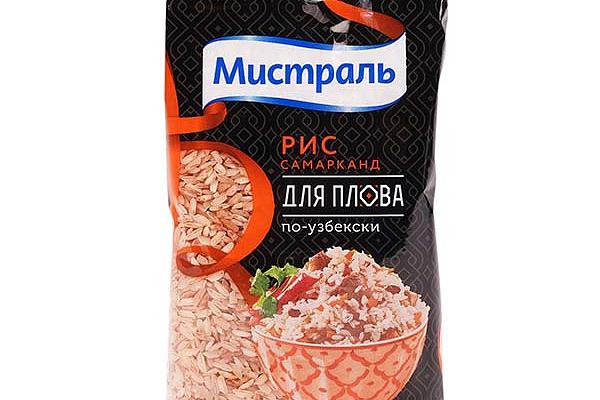  Рис Мистраль Самарканд для плова красный 500 г в интернет-магазине продуктов с Преображенского рынка Apeti.ru