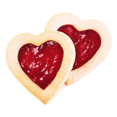  Линцерское печенье с клубничным конфитюром 1 шт в интернет-магазине свежих фермерских продуктов Apeti.ru