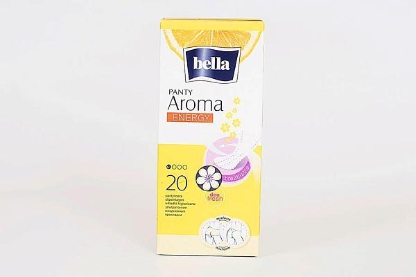  Гигиенические прокладки ежедневные Bella Panty Aroma Energy 20 шт в интернет-магазине продуктов с Преображенского рынка Apeti.ru