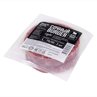  Бургер Блэк Ангус 360 г в интернет-магазине свежих фермерских продуктов Apeti.ru