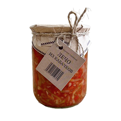  Лечо из кабачков  Домашние соленья 0,520 г ст/б в интернет-магазине свежих фермерских продуктов Apeti.ru