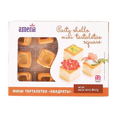 Тарталетки Ameria Mini мини квадраты 12 шт 84 г в Apeti.ru Тарталетки Ameria Mini мини квадраты 12 шт 84 г в интернет-магазине свежих фермерских продуктов Apeti.ru