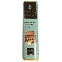 Шоколад O'Zera молочный с фундуком, 50 г