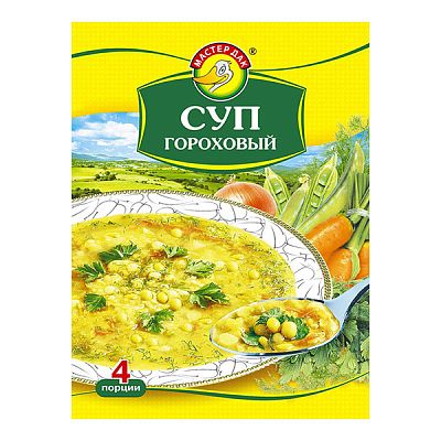 Суп гороховый Мастер Дак 60 г