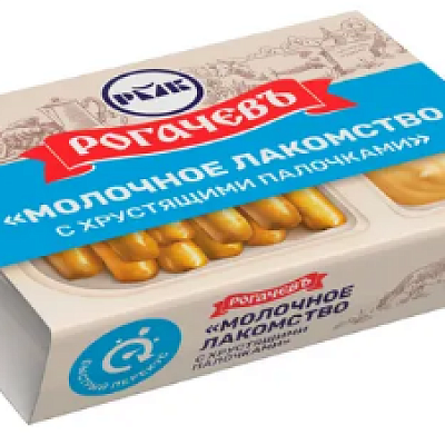  Молоко сгущенное цельное с хлебными палочками Рогачевъ 8,5% 47г в интернет-магазине свежих фермерских продуктов Apeti.ru