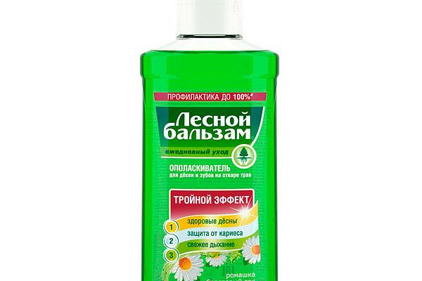  Ополаскиватель для десен Лесной бальзам ромашка и березовый сок 250 мл в интернет-магазине продуктов с Преображенского рынка Apeti.ru