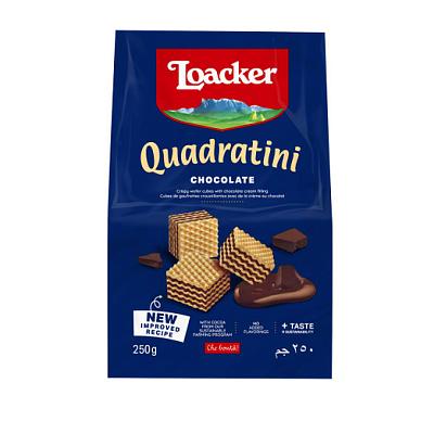 Вафли Loacker Квадратини Шоколад, 250г в Apeti.ru Вафли Loacker Квадратини Шоколад, 250г в интернет-магазине свежих фермерских продуктов Apeti.ru