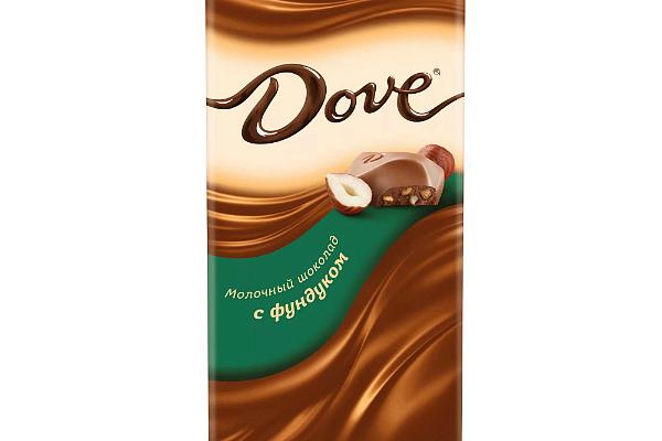  Шоколад DOVE молочный фундук 90 г в интернет-магазине продуктов с Преображенского рынка Apeti.ru