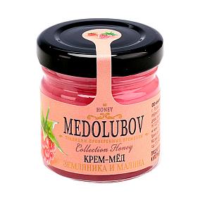  Крем-мед Medolubov с земляникой и малиной 40 мл в интернет-магазине свежих фермерских продуктов Apeti.ru