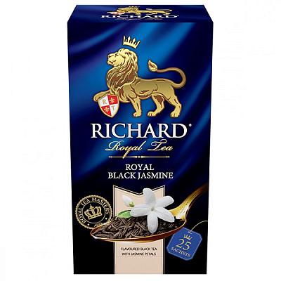  Чай черный Richard royal black jasmine 25 пак в интернет-магазине свежих фермерских продуктов Apeti.ru