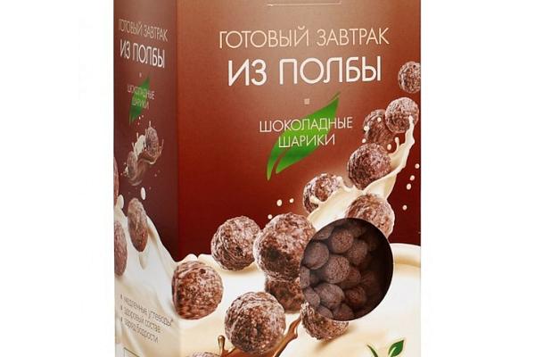  Готовый завтрак из полбы шоколадные шарики ВАСТЭКО, 200 г в интернет-магазине продуктов с Преображенского рынка Apeti.ru
