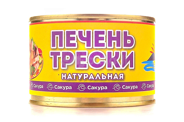  Печень трески натуральная Сахалин 240г в интернет-магазине продуктов с Преображенского рынка Apeti.ru