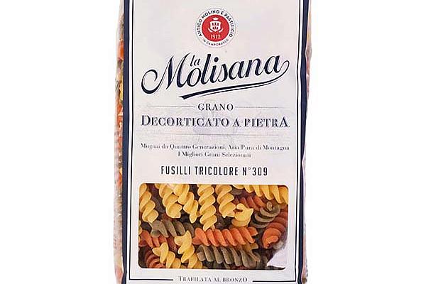  Макаронные изделия La Molisana Fusilli с томатом и шпинатом  n.309 500 г в интернет-магазине продуктов с Преображенского рынка Apeti.ru