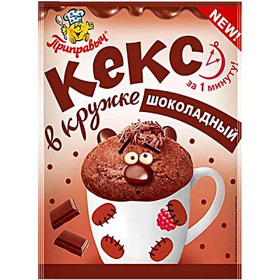  Кекс в кружке Приправыч шоколадный 50 г в интернет-магазине свежих фермерских продуктов Apeti.ru