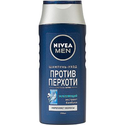  Шампунь Nivea Men укрепляющий против перхоти 250 мл в интернет-магазине свежих фермерских продуктов Apeti.ru