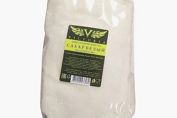  Сахар песок Victoria фасованный 800 гр. в интернет-магазине продуктов с Преображенского рынка Apeti.ru