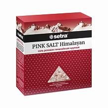 Соль розовая Setra крупная  500 г