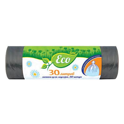  Мешки для мусора Eco Line 30 л*30 шт в интернет-магазине свежих фермерских продуктов Apeti.ru