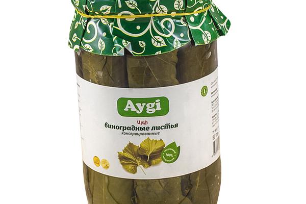  Виноградные листья Aygi 720 г в интернет-магазине продуктов с Преображенского рынка Apeti.ru