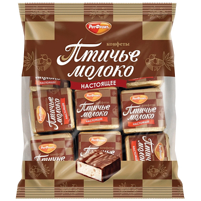 Конфеты РотФронт Птичье молоко сливочно-ванильные на развес 250 г в Apeti.ru Конфеты РотФронт Птичье молоко сливочно-ванильные на развес 250 г в интернет-магазине свежих фермерских продуктов Apeti.ru