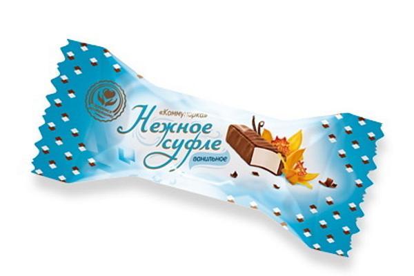  Суфле нежное ванильное, 200 гр, КФ Коммунарка в интернет-магазине продуктов с Преображенского рынка Apeti.ru