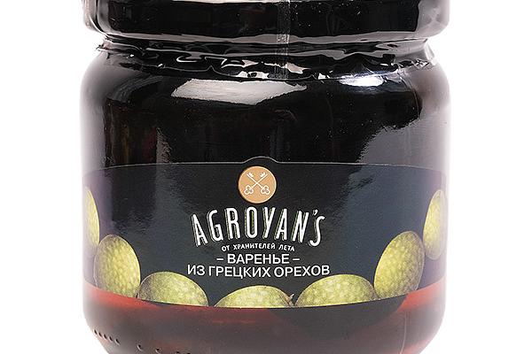  Варенье Agroyans из грецких орехов 430 г в интернет-магазине продуктов с Преображенского рынка Apeti.ru